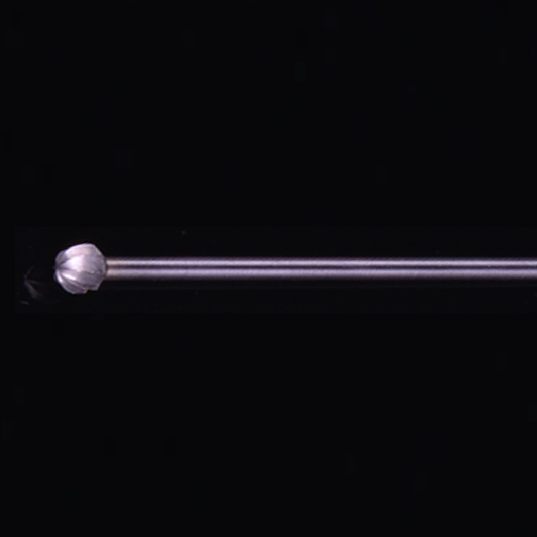 Bur in carburo rotondo