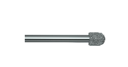 Match-head diamond slim bur