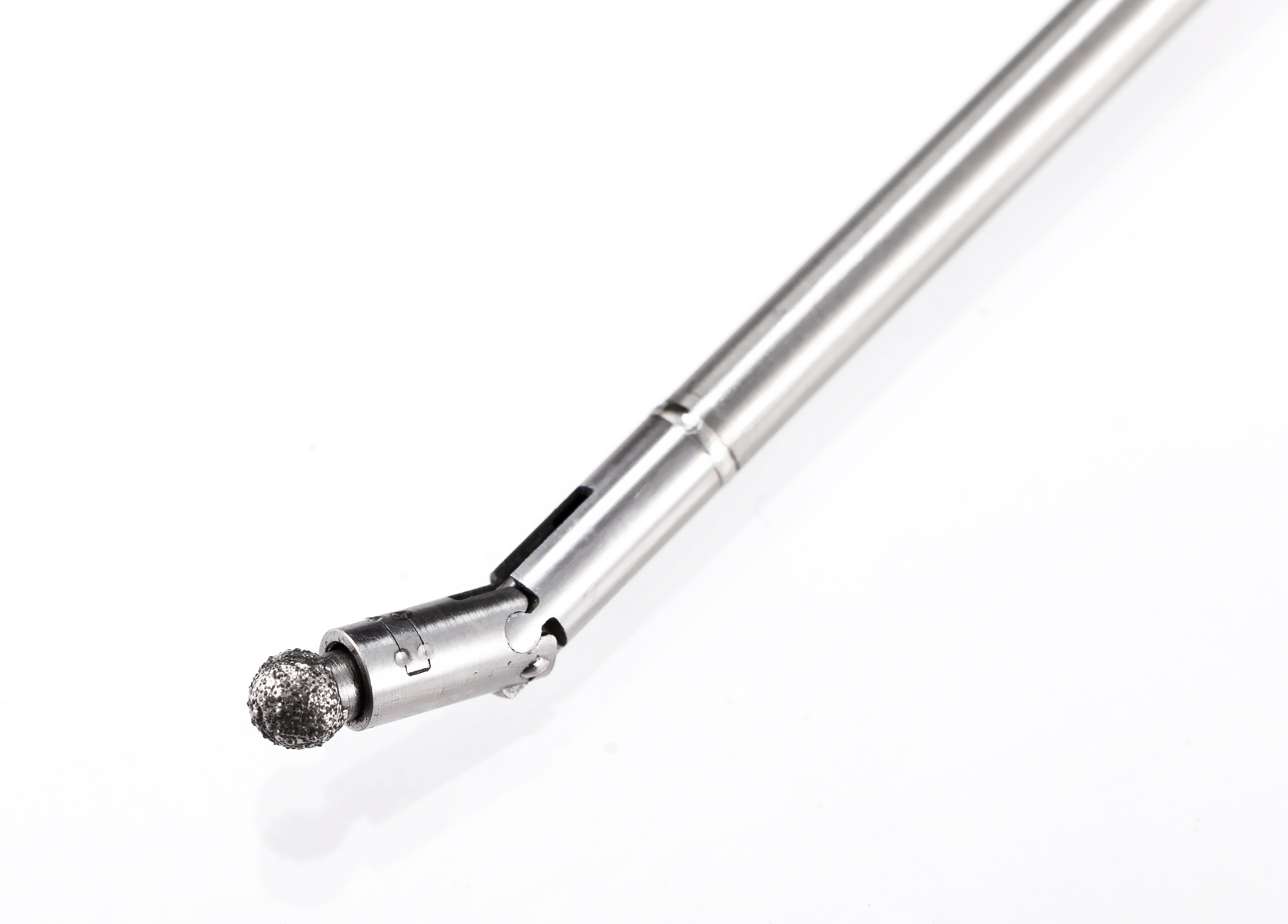 Bur pieghevole con diamante rotondo 