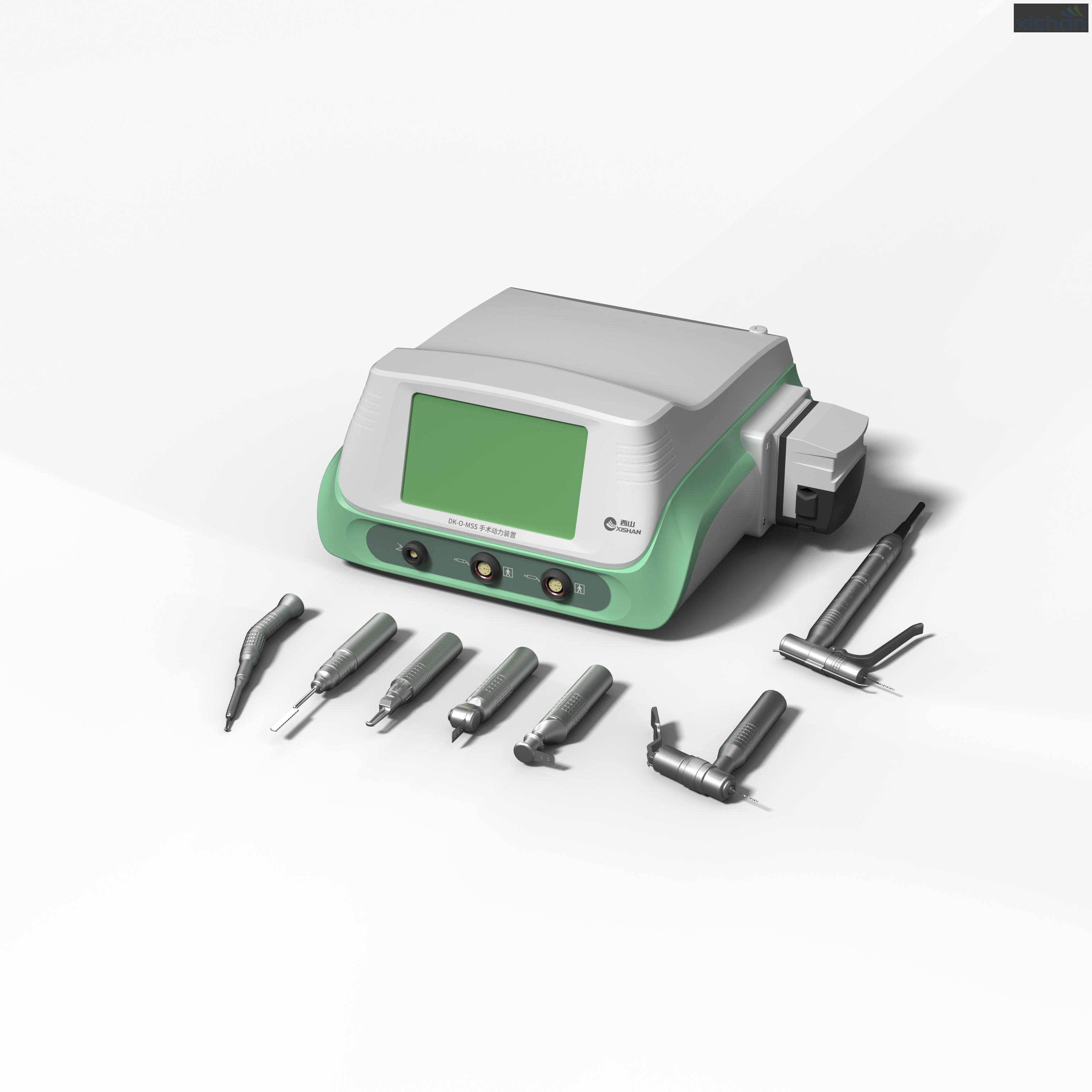 Console di alimentazione touchscreen per chirurgia ortopedica